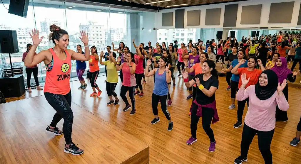 Zumba Class – Fun, Energetic & Effective Fitness in Kolkata